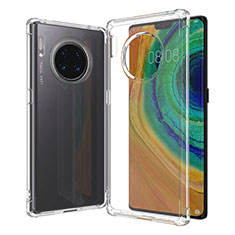 Silikon Schutzhülle Ultra Dünn Tasche Durchsichtig Transparent K06 für Huawei Mate 30 5G Klar