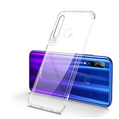 Silikon Schutzhülle Ultra Dünn Tasche Durchsichtig Transparent S01 für Huawei P Smart+ Plus (2019) Klar