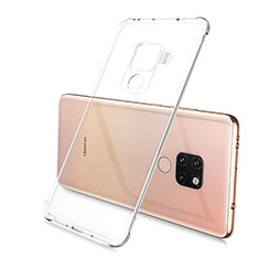 Silikon Schutzhülle Ultra Dünn Tasche Durchsichtig Transparent S03 für Huawei Mate 20 Klar