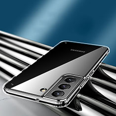Silikon Schutzhülle Ultra Dünn Tasche Durchsichtig Transparent S03 für Samsung Galaxy S21 5G Klar