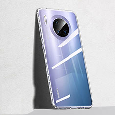 Silikon Schutzhülle Ultra Dünn Tasche Durchsichtig Transparent S04 für Huawei Mate 30E Pro 5G Klar