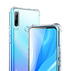 Silikon Schutzhülle Ultra Dünn Tasche Durchsichtig Transparent T02 für Huawei Enjoy 10 Plus Klar