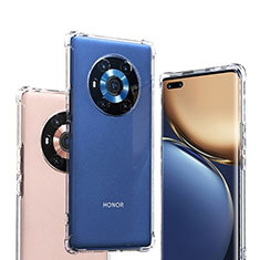 Silikon Schutzhülle Ultra Dünn Tasche Durchsichtig Transparent T02 für Huawei Honor Magic3 5G Klar