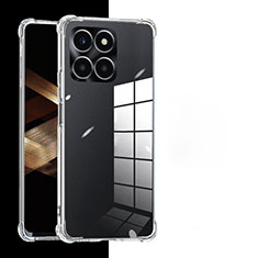 Silikon Schutzhülle Ultra Dünn Tasche Durchsichtig Transparent T02 für Huawei Honor X8b Klar