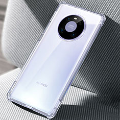 Silikon Schutzhülle Ultra Dünn Tasche Durchsichtig Transparent T02 für Huawei Mate 40E Pro 5G Klar