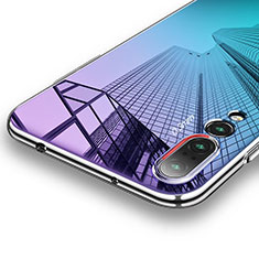 Silikon Schutzhülle Ultra Dünn Tasche Durchsichtig Transparent T02 für Huawei P20 Pro Klar