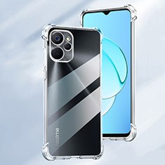 Silikon Schutzhülle Ultra Dünn Tasche Durchsichtig Transparent T02 für Realme 9i 5G Klar