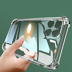 Silikon Schutzhülle Ultra Dünn Tasche Durchsichtig Transparent T02 für Samsung Galaxy A22s 5G Klar