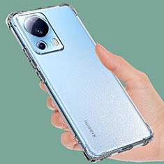 Silikon Schutzhülle Ultra Dünn Tasche Durchsichtig Transparent T02 für Xiaomi Mi 12 Lite NE 5G Klar