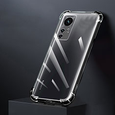 Silikon Schutzhülle Ultra Dünn Tasche Durchsichtig Transparent T02 für Xiaomi Mi 12S 5G Klar