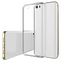 Silikon Schutzhülle Ultra Dünn Tasche Durchsichtig Transparent T02 für Xiaomi Mi 5 Klar