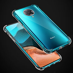 Silikon Schutzhülle Ultra Dünn Tasche Durchsichtig Transparent T02 für Xiaomi Poco F2 Pro Klar