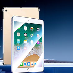 Silikon Schutzhülle Ultra Dünn Tasche Durchsichtig Transparent T03 für Apple iPad Air 2 Klar