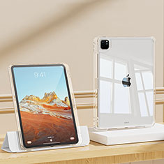 Silikon Schutzhülle Ultra Dünn Tasche Durchsichtig Transparent T03 für Apple iPad Pro 11 (2020) Klar