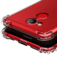 Silikon Schutzhülle Ultra Dünn Tasche Durchsichtig Transparent T03 für Huawei Honor 6C Pro Klar