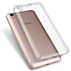 Silikon Schutzhülle Ultra Dünn Tasche Durchsichtig Transparent T03 für Huawei Honor Holly 3 Klar
