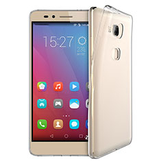Silikon Schutzhülle Ultra Dünn Tasche Durchsichtig Transparent T03 für Huawei Honor X5 Klar