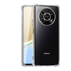 Silikon Schutzhülle Ultra Dünn Tasche Durchsichtig Transparent T03 für Huawei Honor X9 5G Klar