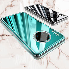 Silikon Schutzhülle Ultra Dünn Tasche Durchsichtig Transparent T03 für Huawei Mate 30 5G Klar