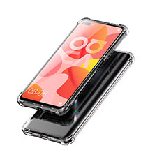 Silikon Schutzhülle Ultra Dünn Tasche Durchsichtig Transparent T03 für Huawei Nova 6 5G Klar