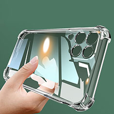 Silikon Schutzhülle Ultra Dünn Tasche Durchsichtig Transparent T03 für Samsung Galaxy A22 4G Klar