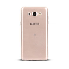 Silikon Schutzhülle Ultra Dünn Tasche Durchsichtig Transparent T03 für Samsung Galaxy J5 (2016) J510FN J5108 Klar