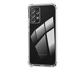 Silikon Schutzhülle Ultra Dünn Tasche Durchsichtig Transparent T03 für Samsung Galaxy M32 5G Klar