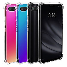 Silikon Schutzhülle Ultra Dünn Tasche Durchsichtig Transparent T03 für Xiaomi Mi 8 Lite Klar