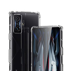 Silikon Schutzhülle Ultra Dünn Tasche Durchsichtig Transparent T03 für Xiaomi Redmi K50 Gaming 5G Klar