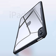 Silikon Schutzhülle Ultra Dünn Tasche Durchsichtig Transparent T04 für Apple iPad Mini 6 Schwarz