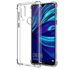 Silikon Schutzhülle Ultra Dünn Tasche Durchsichtig Transparent T04 für Huawei Enjoy 9 Klar