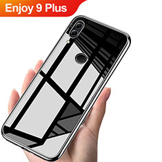 Silikon Schutzhülle Ultra Dünn Tasche Durchsichtig Transparent T04 für Huawei Enjoy 9 Plus Klar