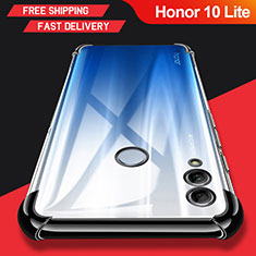 Silikon Schutzhülle Ultra Dünn Tasche Durchsichtig Transparent T04 für Huawei Honor 10 Lite Klar