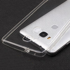 Silikon Schutzhülle Ultra Dünn Tasche Durchsichtig Transparent T04 für Huawei Honor 5X Klar