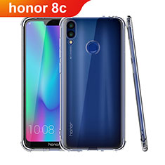 Silikon Schutzhülle Ultra Dünn Tasche Durchsichtig Transparent T04 für Huawei Honor Play 8C Klar