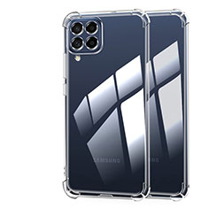 Silikon Schutzhülle Ultra Dünn Tasche Durchsichtig Transparent T04 für Samsung Galaxy M53 5G Klar