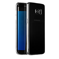 Silikon Schutzhülle Ultra Dünn Tasche Durchsichtig Transparent T04 für Samsung Galaxy S7 Edge G935F Klar
