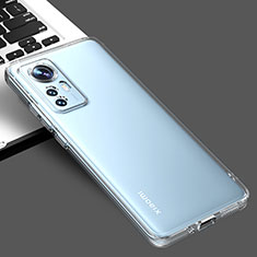 Silikon Schutzhülle Ultra Dünn Tasche Durchsichtig Transparent T04 für Xiaomi Mi 12 Pro 5G Klar