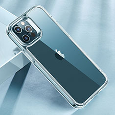 Silikon Schutzhülle Ultra Dünn Tasche Durchsichtig Transparent T05 für Apple iPhone 12 Pro Klar