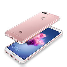 Silikon Schutzhülle Ultra Dünn Tasche Durchsichtig Transparent T05 für Huawei Enjoy 7S Klar