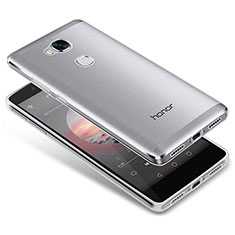 Silikon Schutzhülle Ultra Dünn Tasche Durchsichtig Transparent T05 für Huawei Honor X5 Klar
