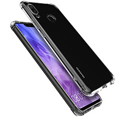 Silikon Schutzhülle Ultra Dünn Tasche Durchsichtig Transparent T05 für Huawei P Smart+ Plus Klar