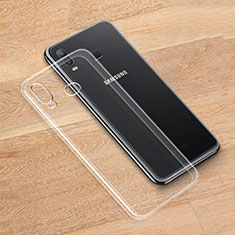Silikon Schutzhülle Ultra Dünn Tasche Durchsichtig Transparent T05 für Samsung Galaxy A6s Klar
