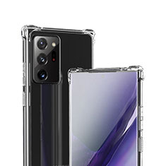 Silikon Schutzhülle Ultra Dünn Tasche Durchsichtig Transparent T05 für Samsung Galaxy Note 20 Ultra 5G Klar