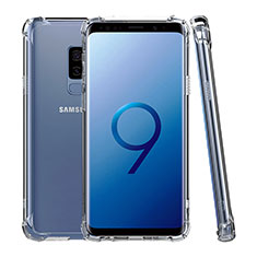 Silikon Schutzhülle Ultra Dünn Tasche Durchsichtig Transparent T05 für Samsung Galaxy S9 Plus Klar