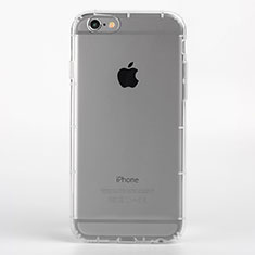 Silikon Schutzhülle Ultra Dünn Tasche Durchsichtig Transparent T06 für Apple iPhone 6 Plus Klar