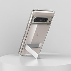 Silikon Schutzhülle Ultra Dünn Tasche Durchsichtig Transparent T06 für Google Pixel 8 Pro 5G Klar