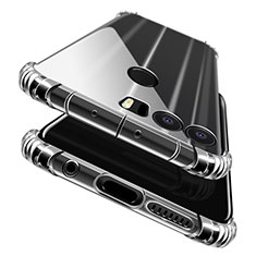 Silikon Schutzhülle Ultra Dünn Tasche Durchsichtig Transparent T06 für Huawei Honor 8 Klar
