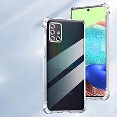 Silikon Schutzhülle Ultra Dünn Tasche Durchsichtig Transparent T06 für Samsung Galaxy A51 5G Klar