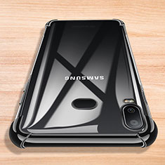 Silikon Schutzhülle Ultra Dünn Tasche Durchsichtig Transparent T06 für Samsung Galaxy A6s Klar
